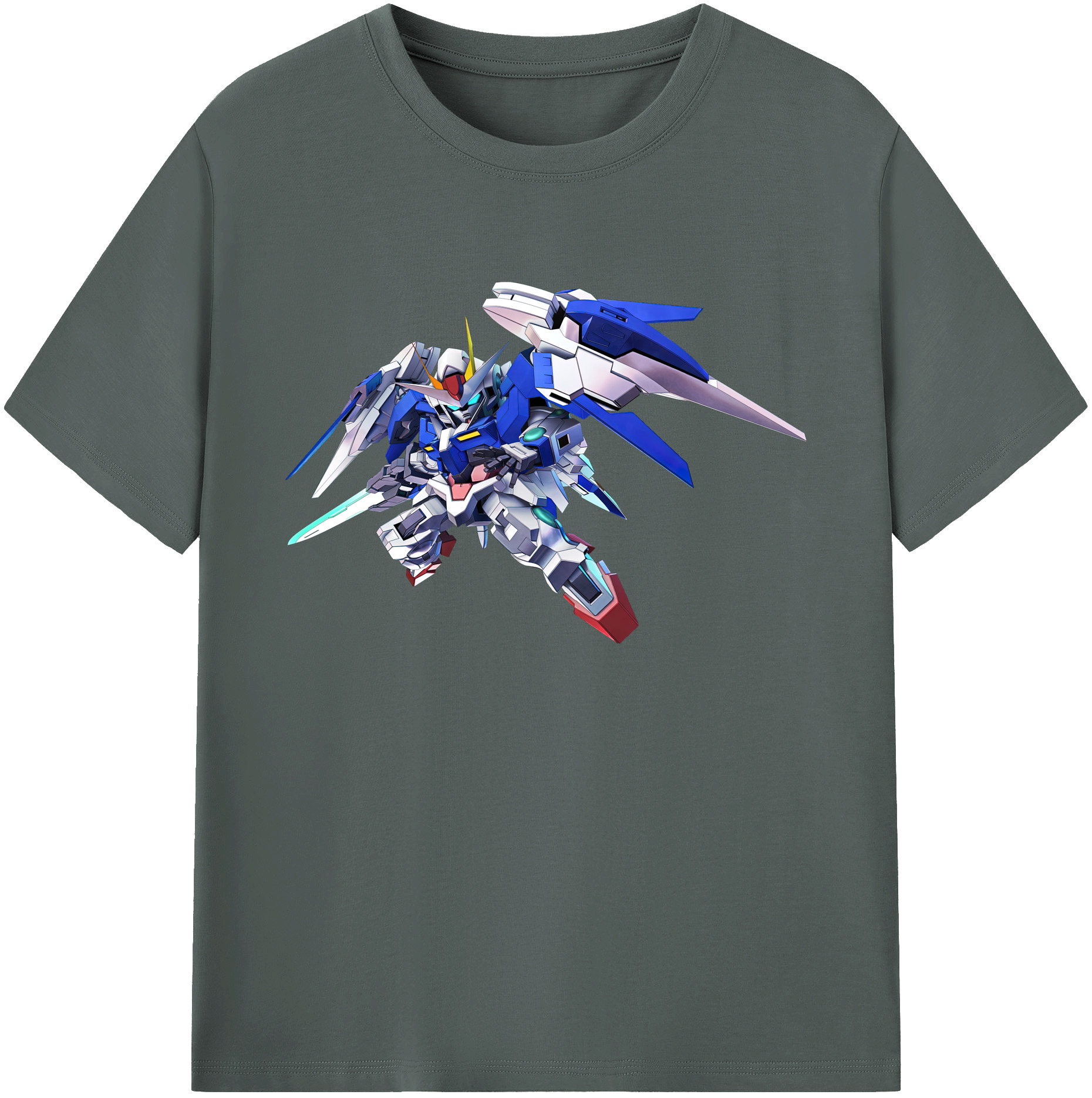 （画像用） 機動戦士ガンダム Mobile Suit Gundam 綿100％ メンズ半袖Tシャツ｜肌触りやわらか＆通気性